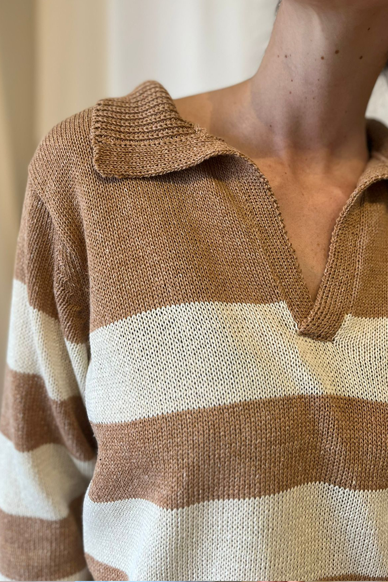 Sweater Marino tostado