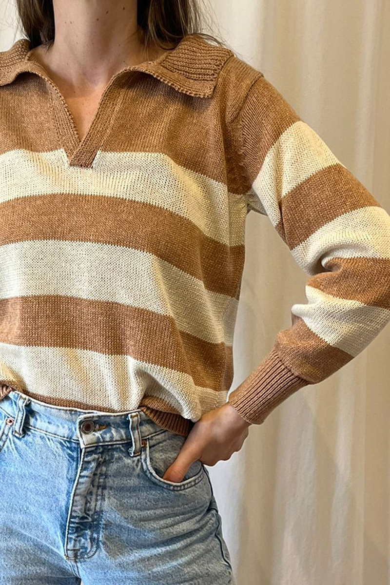 Sweater Marino tostado